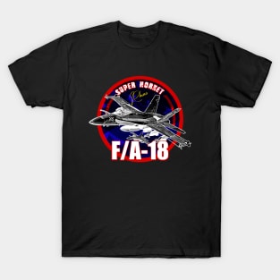 F18 Hornet Us Air Force Fighterjet T-Shirt